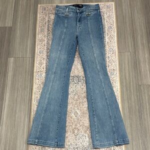 Veronica Beard Blue Flare Jeans